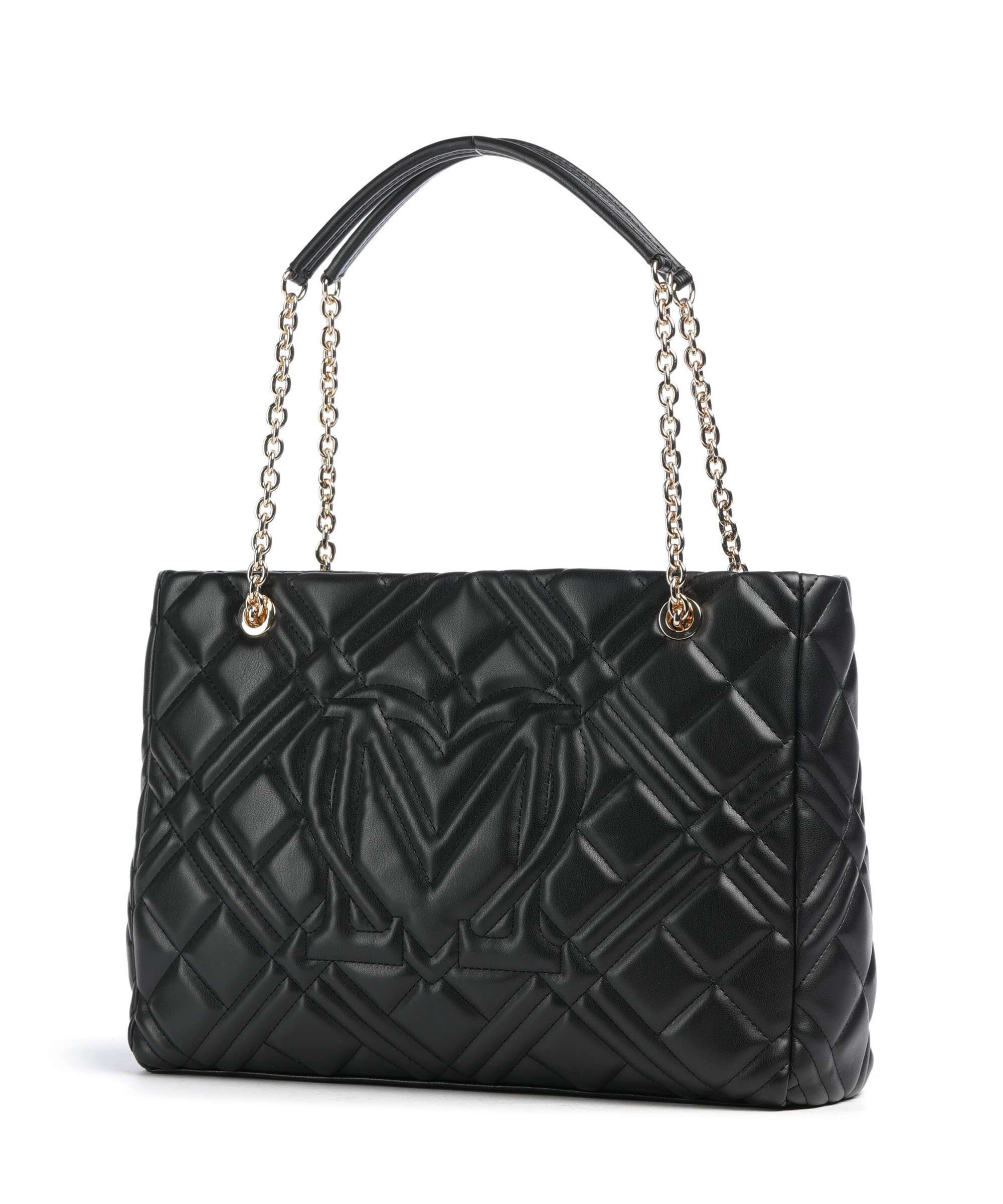 Love Moschino Quilted Tote bag black