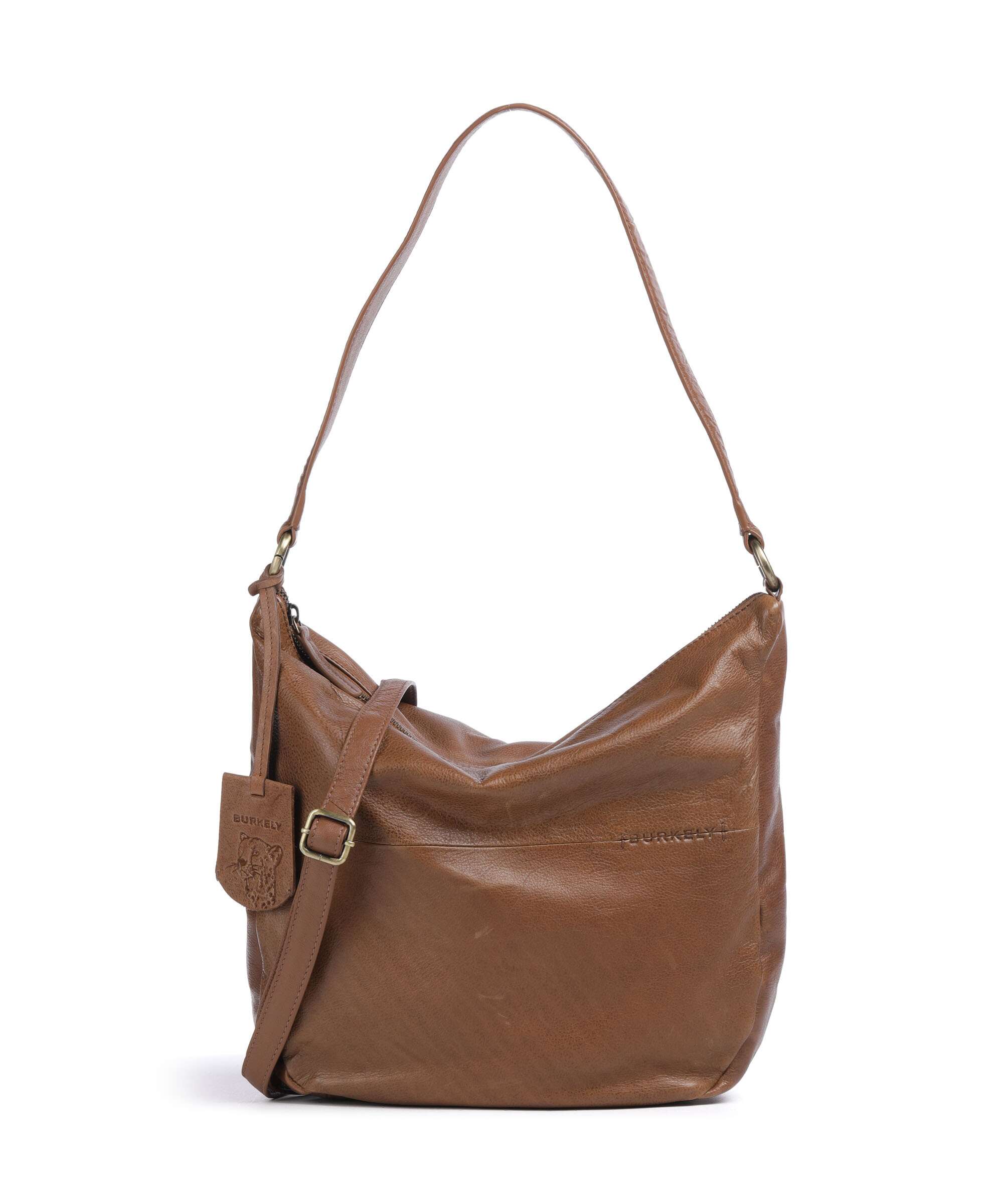 Burkely Natural Norah Hobo bag coco/cognac
