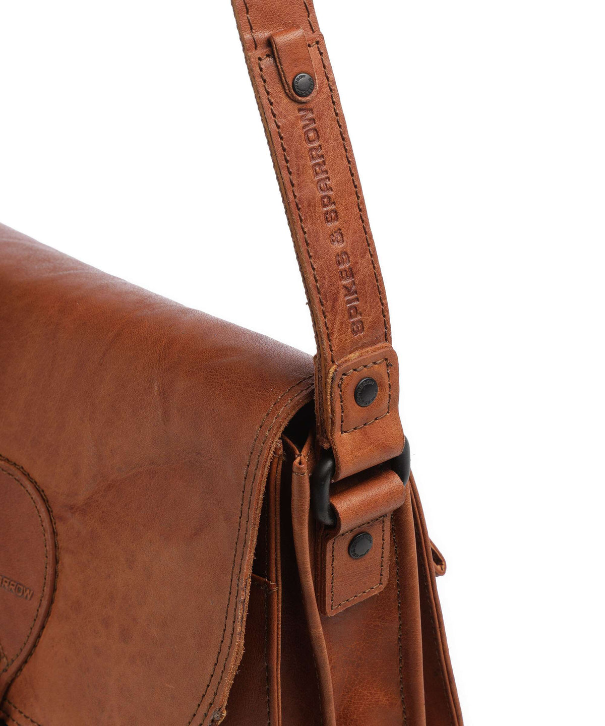 Spikes & Sparrow Bronco Lisbet Crossbody bag brandy