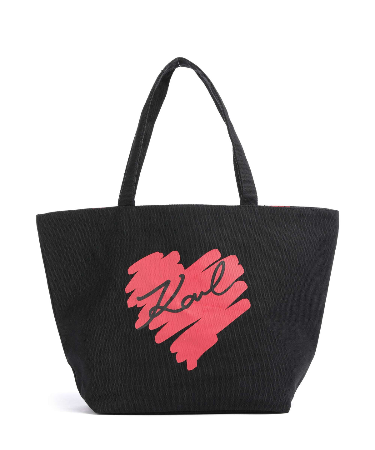 Karl Lagerfeld K/Hearts Tote bag black