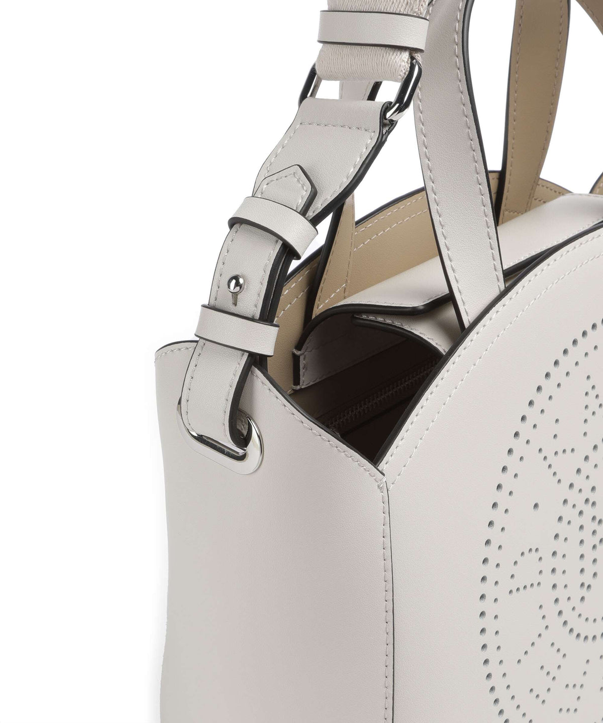 Karl Lagerfeld K/Circle Small Handbag cement