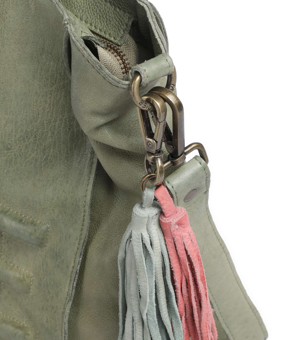 Taschendieb Wien Paoliweg 1 Tote bag green leaf