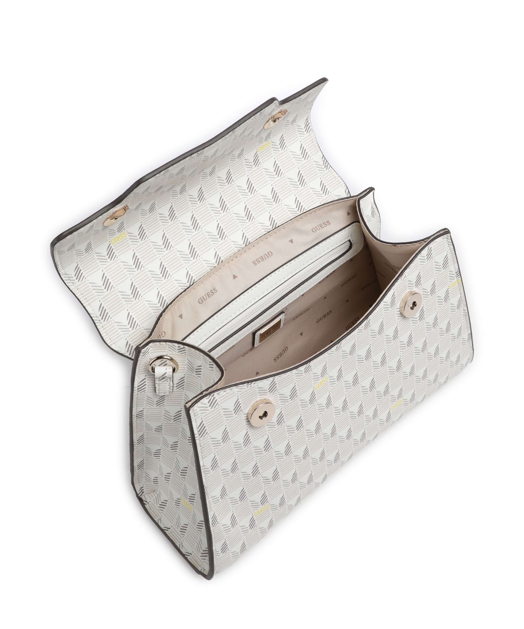 Guess G Wave Handbag stone logo