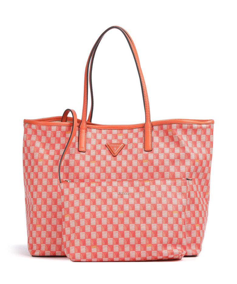 Guess G Wave Large Tote bag orange logo