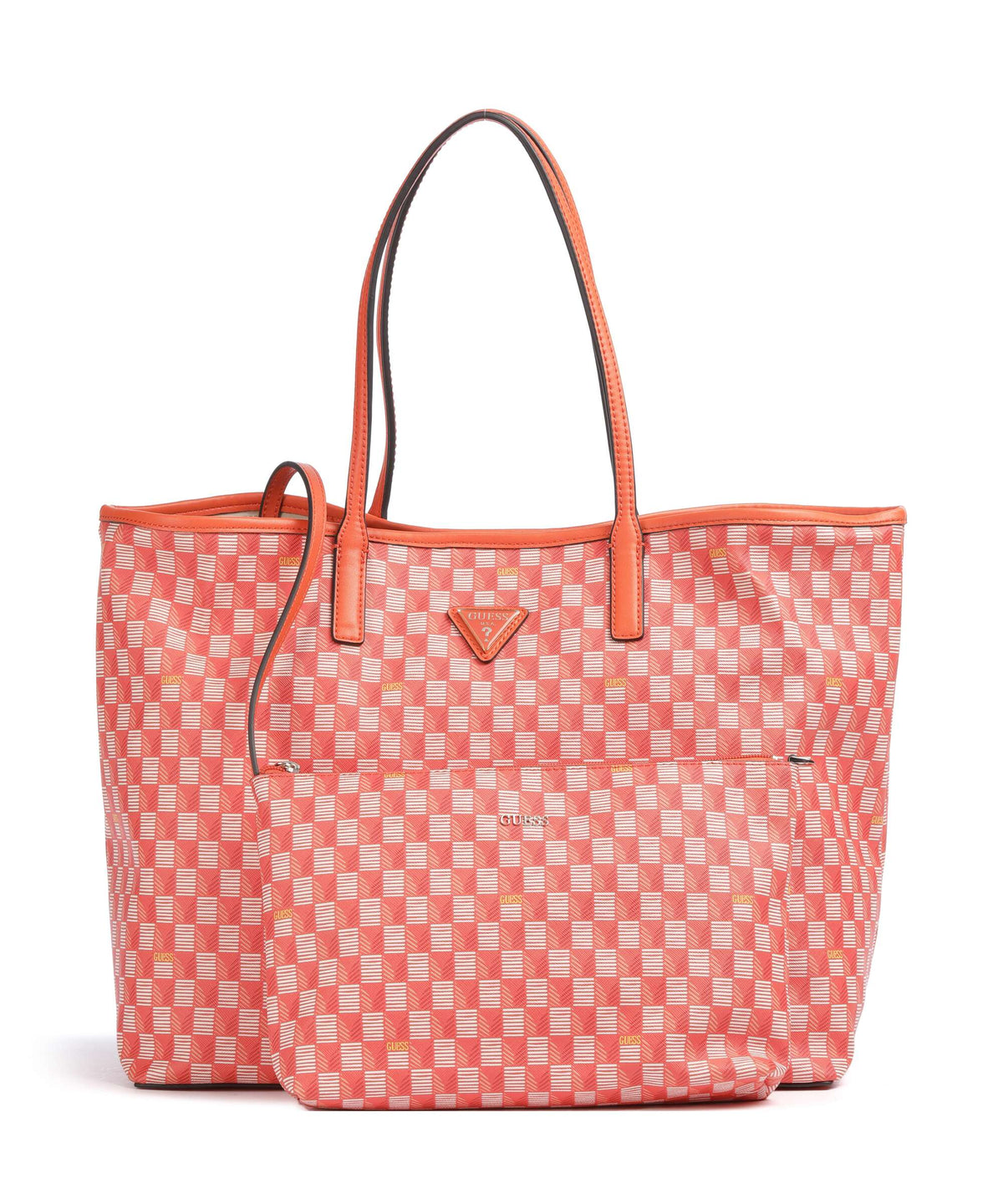 Guess G Wave Large Tote bag orange logo