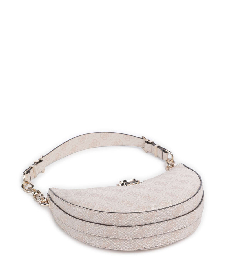 Guess Orlina 4G Logo Shoulder bag sand logo