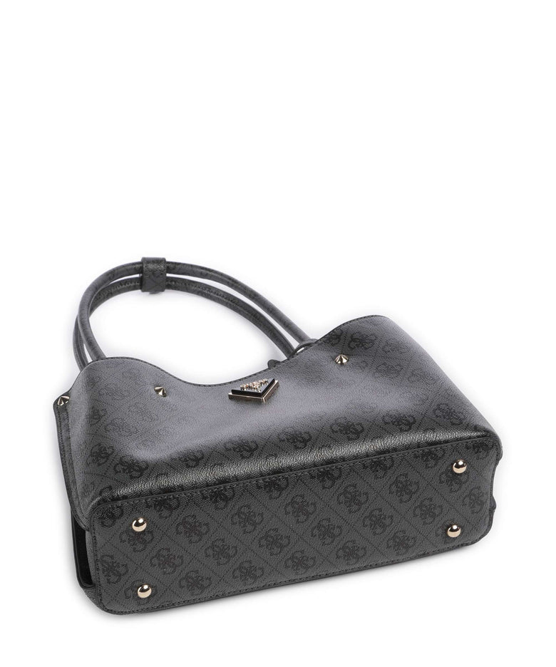 Guess Meridian 4G Logo Shoulder bag coal logo