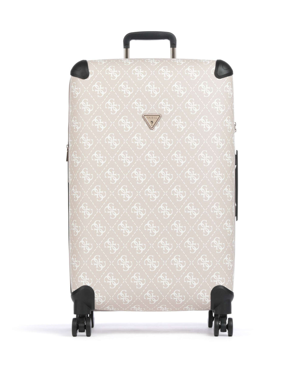 Guess Berta Maxi 4G Spinner (4 wheels) sand logo