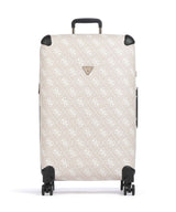 Guess Berta Maxi 4G Valigia trolley (4 ruote) sand logo
