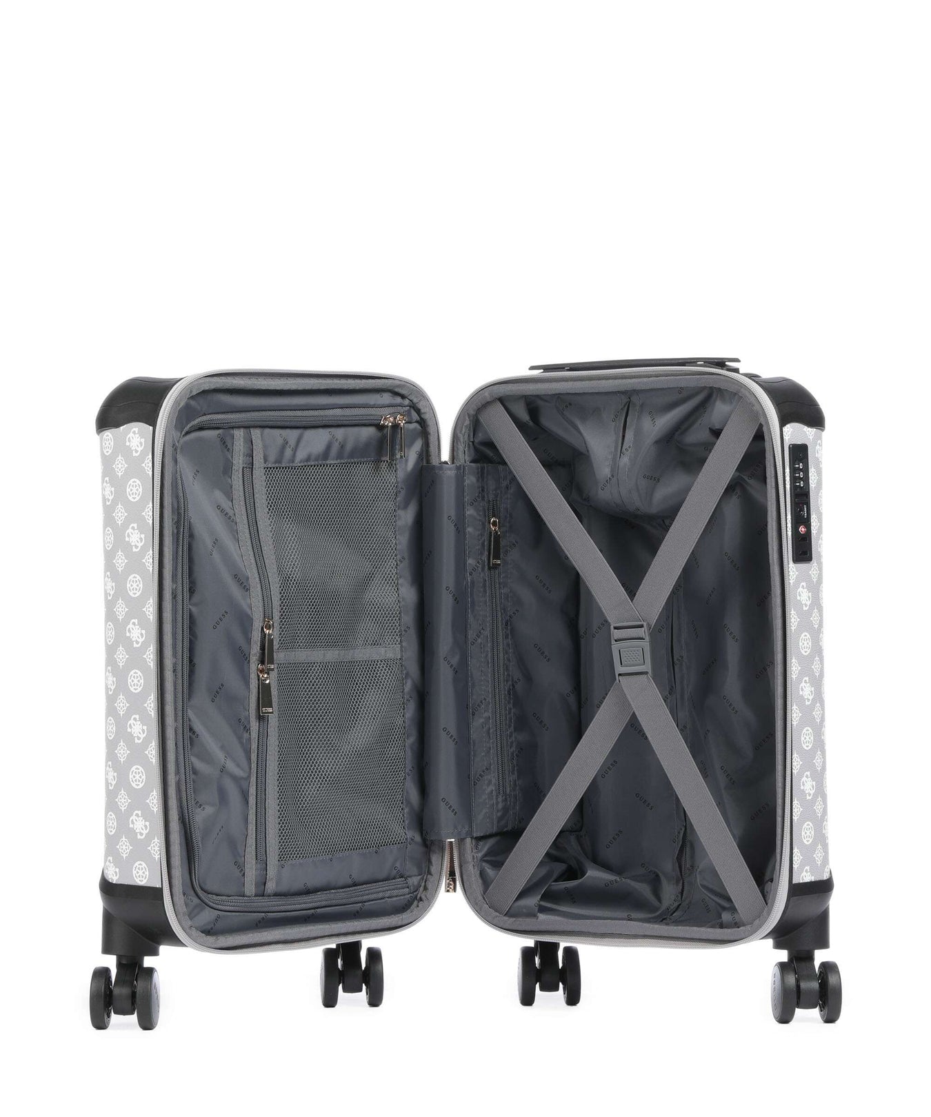 Guess Wilder Spinner (4 wheels) lavendar/grey