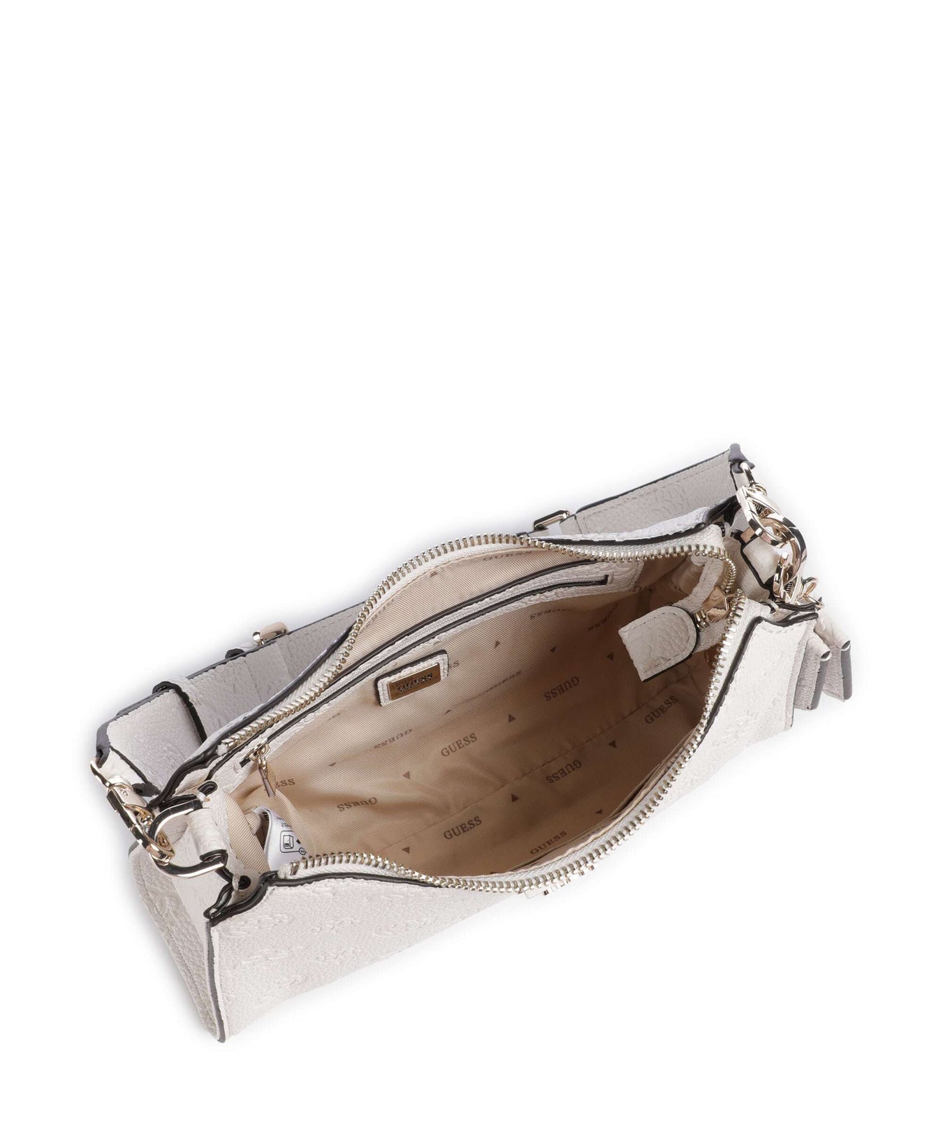 Guess Cresidia Shoulder bag offwhite