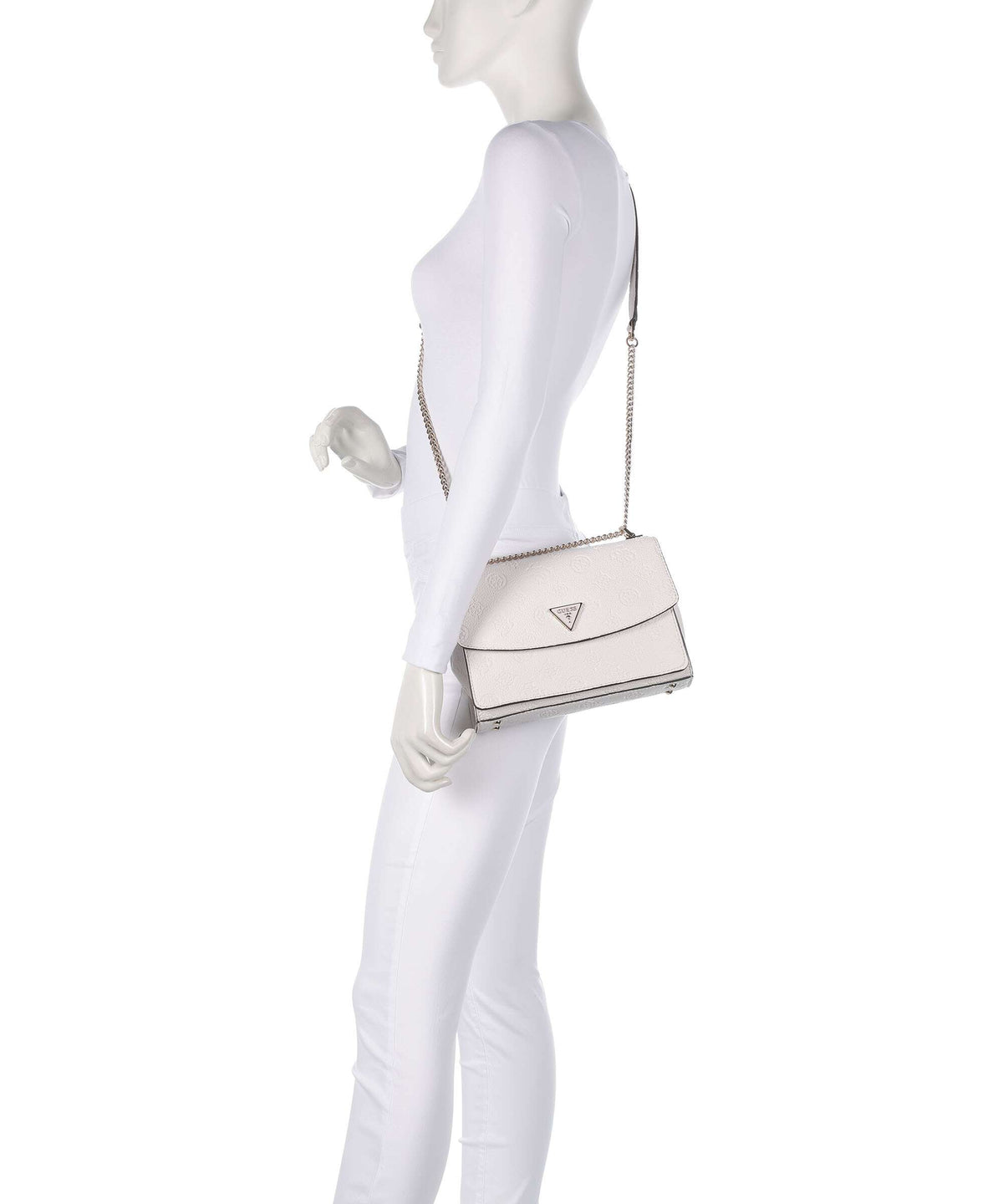 Guess Cresidia Shoulder bag offwhite