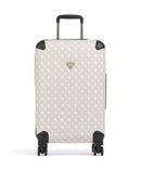 Guess Wilder Valigia trolley (4 ruote) beige/white