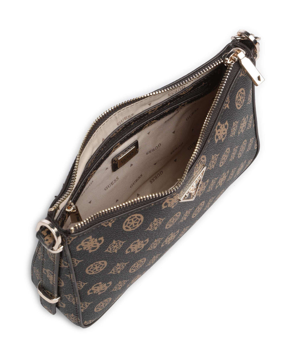 Guess Erica Eco Shoulder bag mocha logo