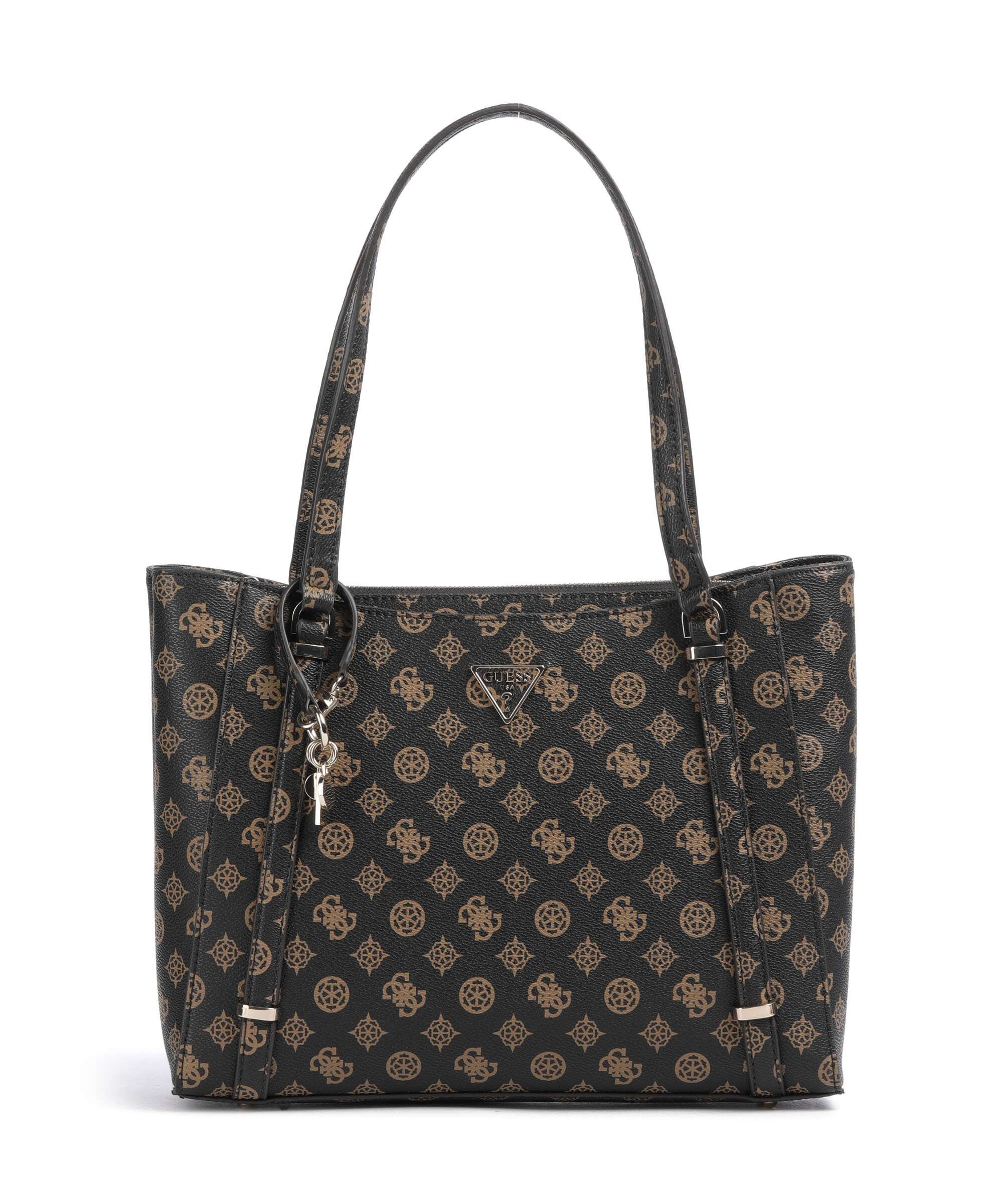 Guess Erica Eco Tote bag mocha logo