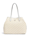 Guess Vikky Large Borsa shopper natural/white
