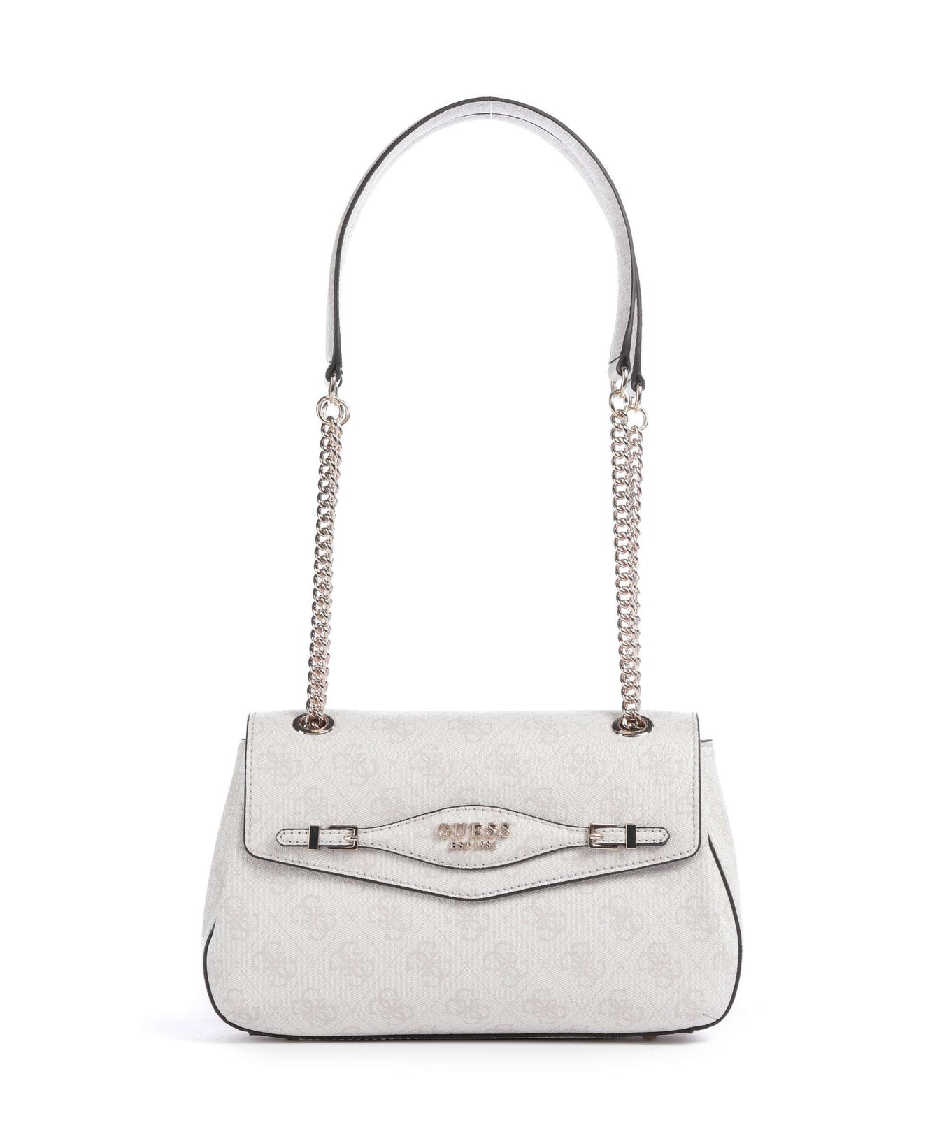 Guess Katya 4G Logo Shoulder bag white logo