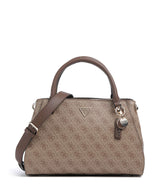 Guess Noelle 4G Logo Handtasche latte logo/brown