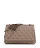 Guess Noelle Sac porté épaule latte logo/brown