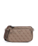 Guess Noelle 4G Logo Sac porté épaule latte logo/brown