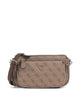 Guess Noelle 4G Logo Schultertasche latte logo/brown