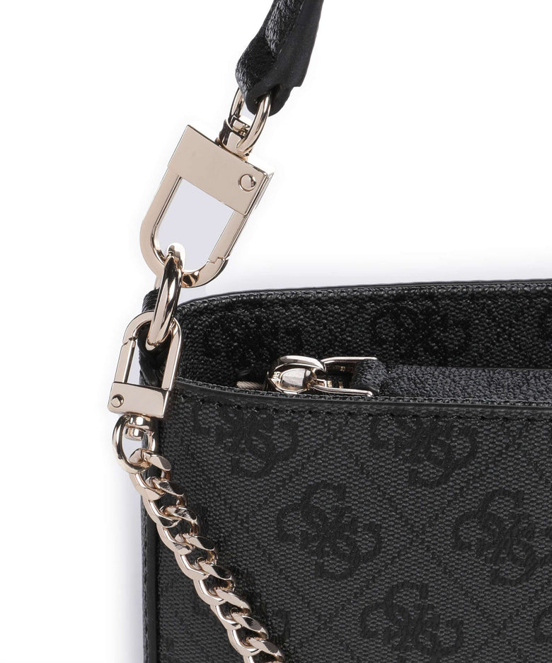 Guess Noelle Mini Shoulder bag coal logo