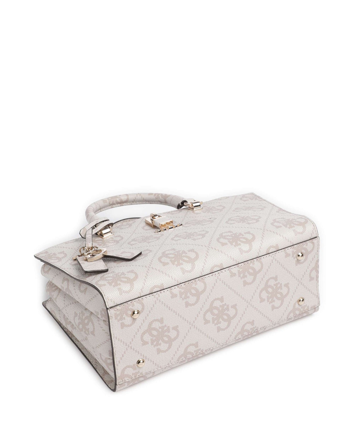 Guess Queensland Big 4G Logo Handbag dove logo