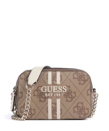 Guess Noelle 4G Logo Sac bandoulière latte logo