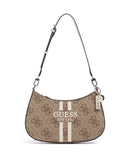 Guess Noelle 4G Logo Borsa a spalla latte logo
