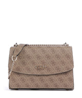 Guess Calista Sac porté épaule latte logo