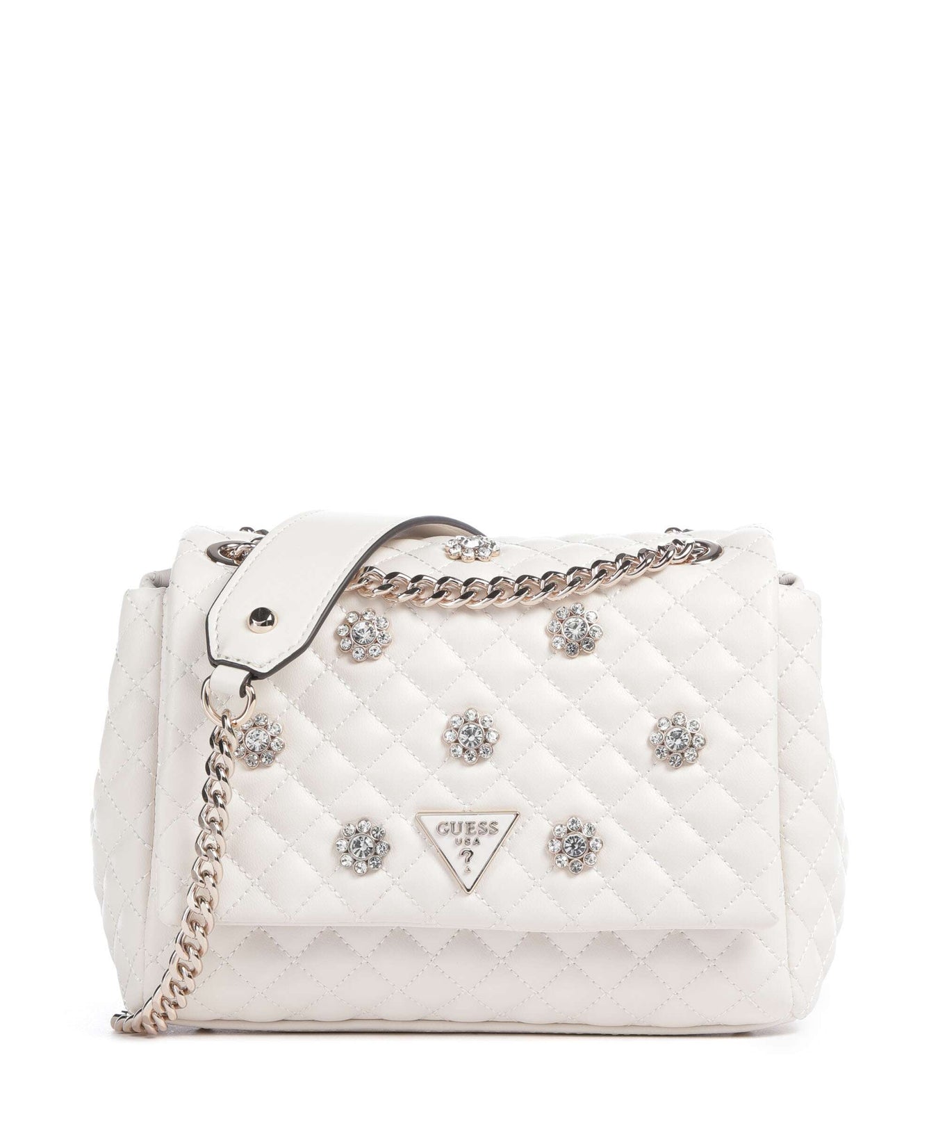 Guess Everlee Shoulder bag offwhite