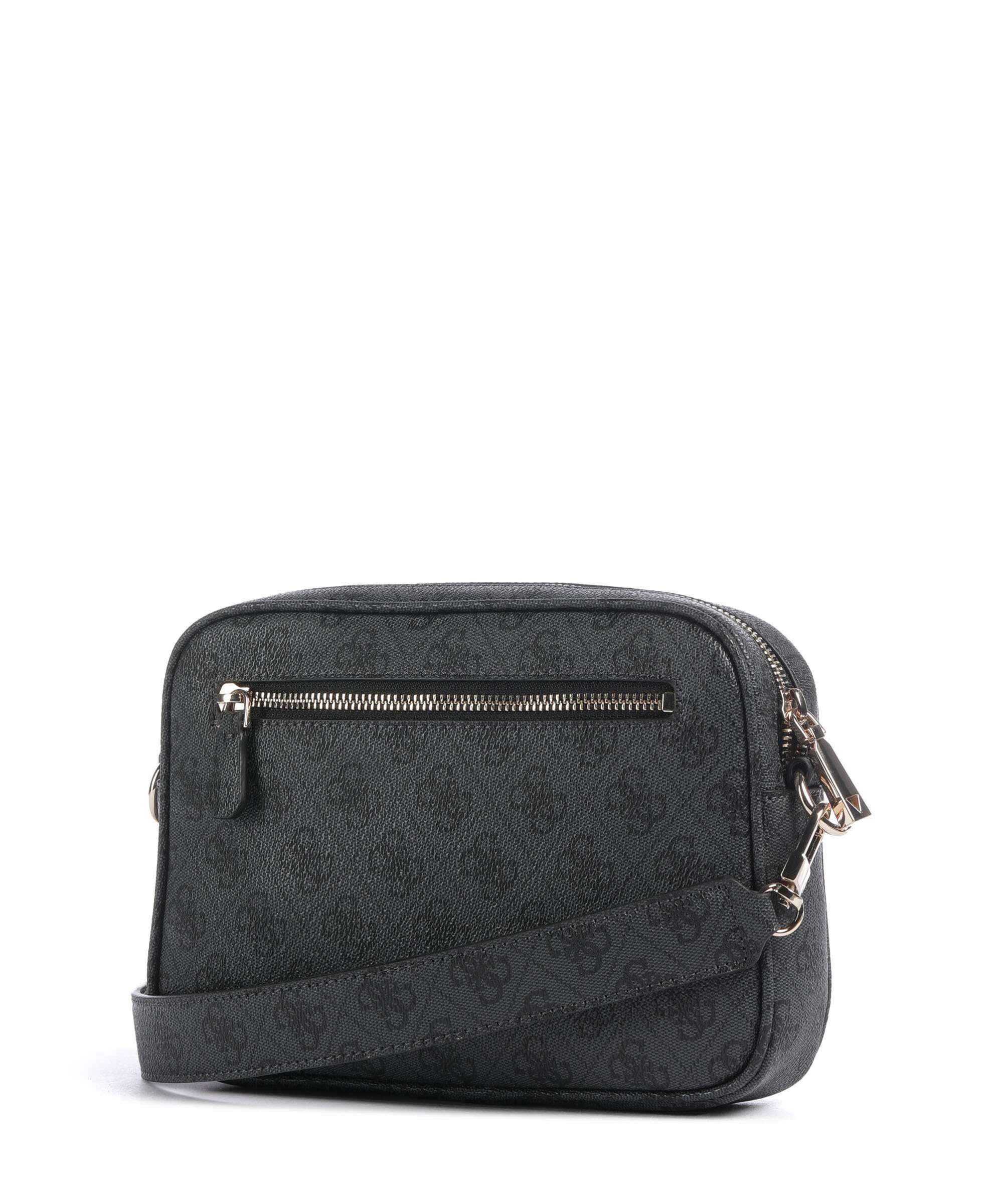 Guess Meridian Crossbody bag coal logo