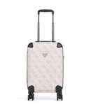 Guess Berta 4G Logo Valigia trolley (4 ruote) rose water logo