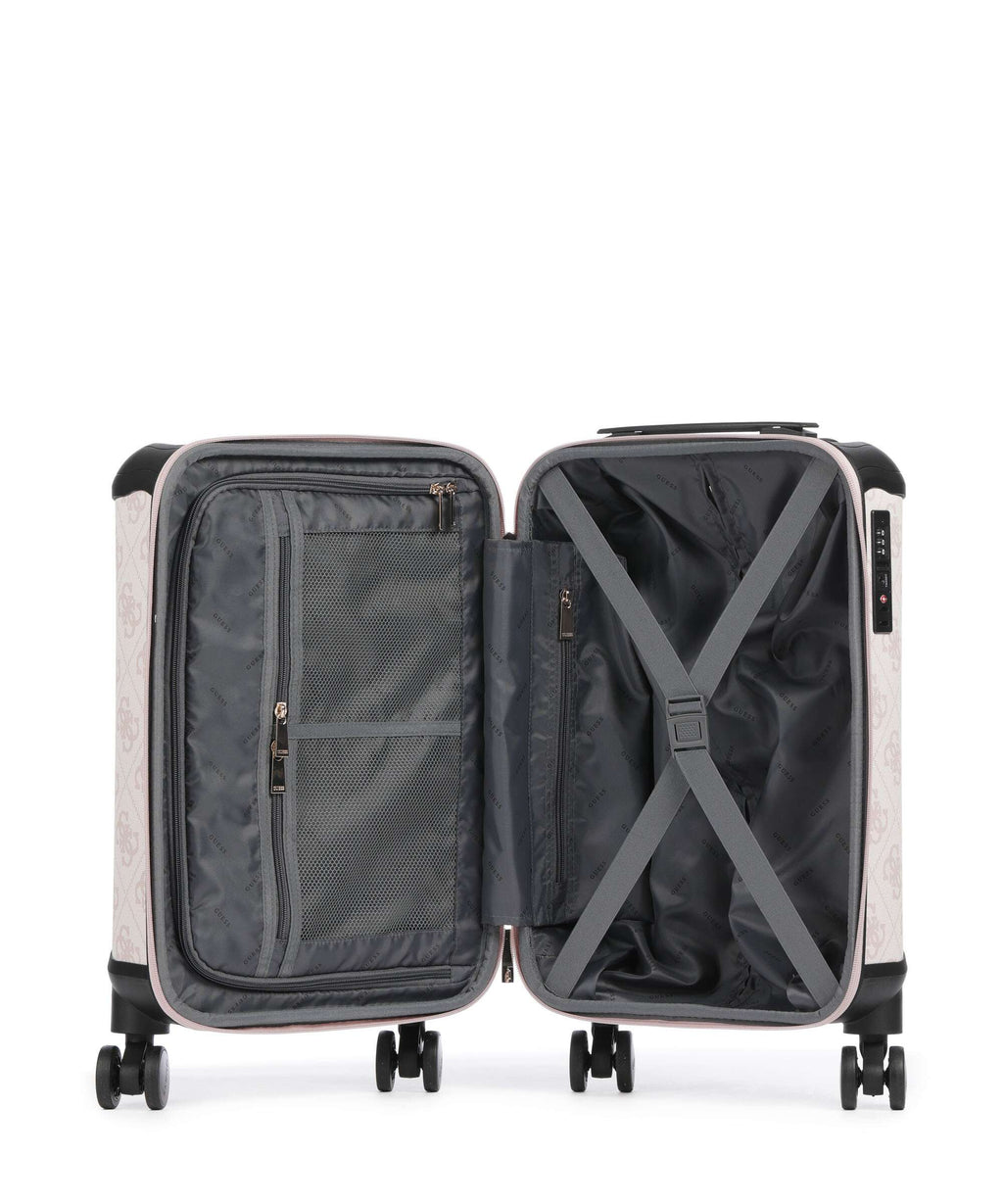 Guess Berta 4G Logo Spinner (4 wheels) rose water logo