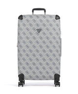 Guess Berta 4G Logo 4-Rollen Trolley slate grey