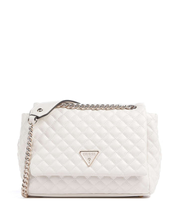 Guess Everlee Sac porté épaule offwhite