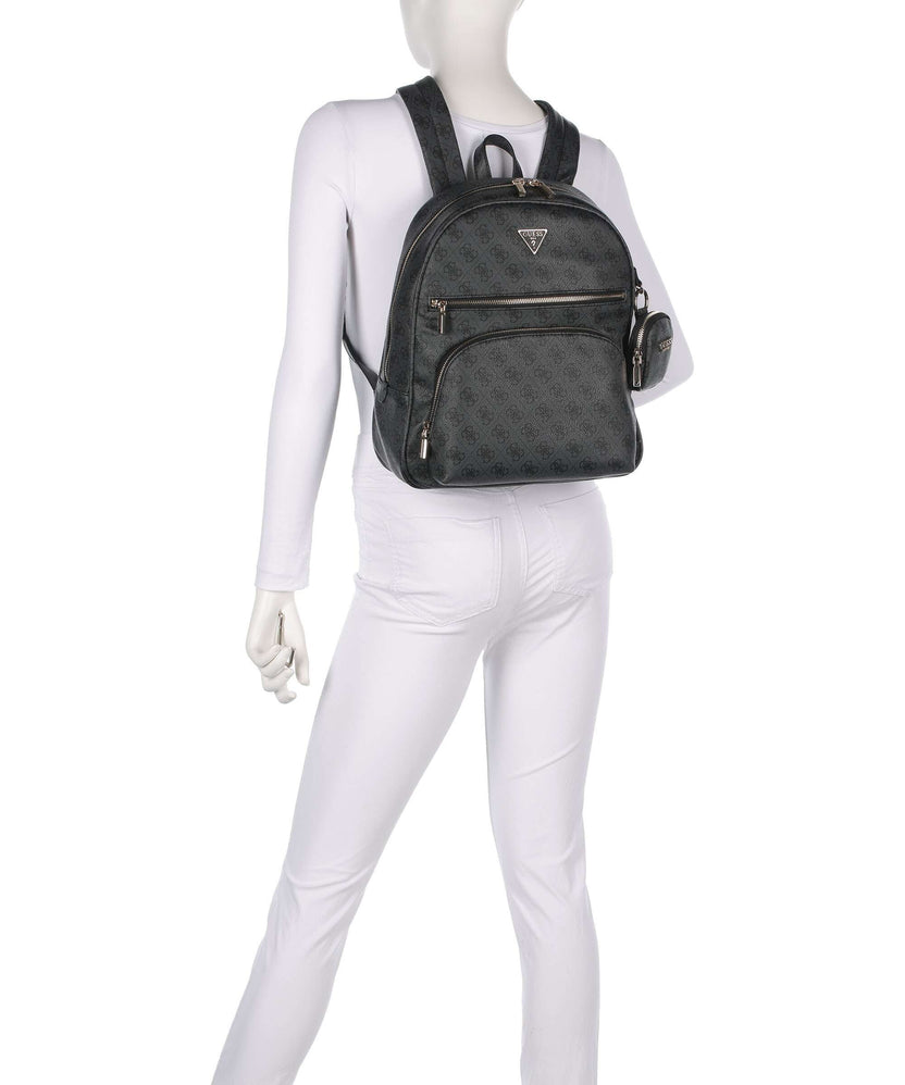 Guess Power Play Backpack coal logo