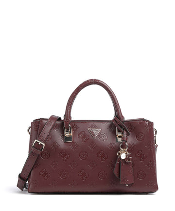 Guess Tisha Borsa a mano wine logo