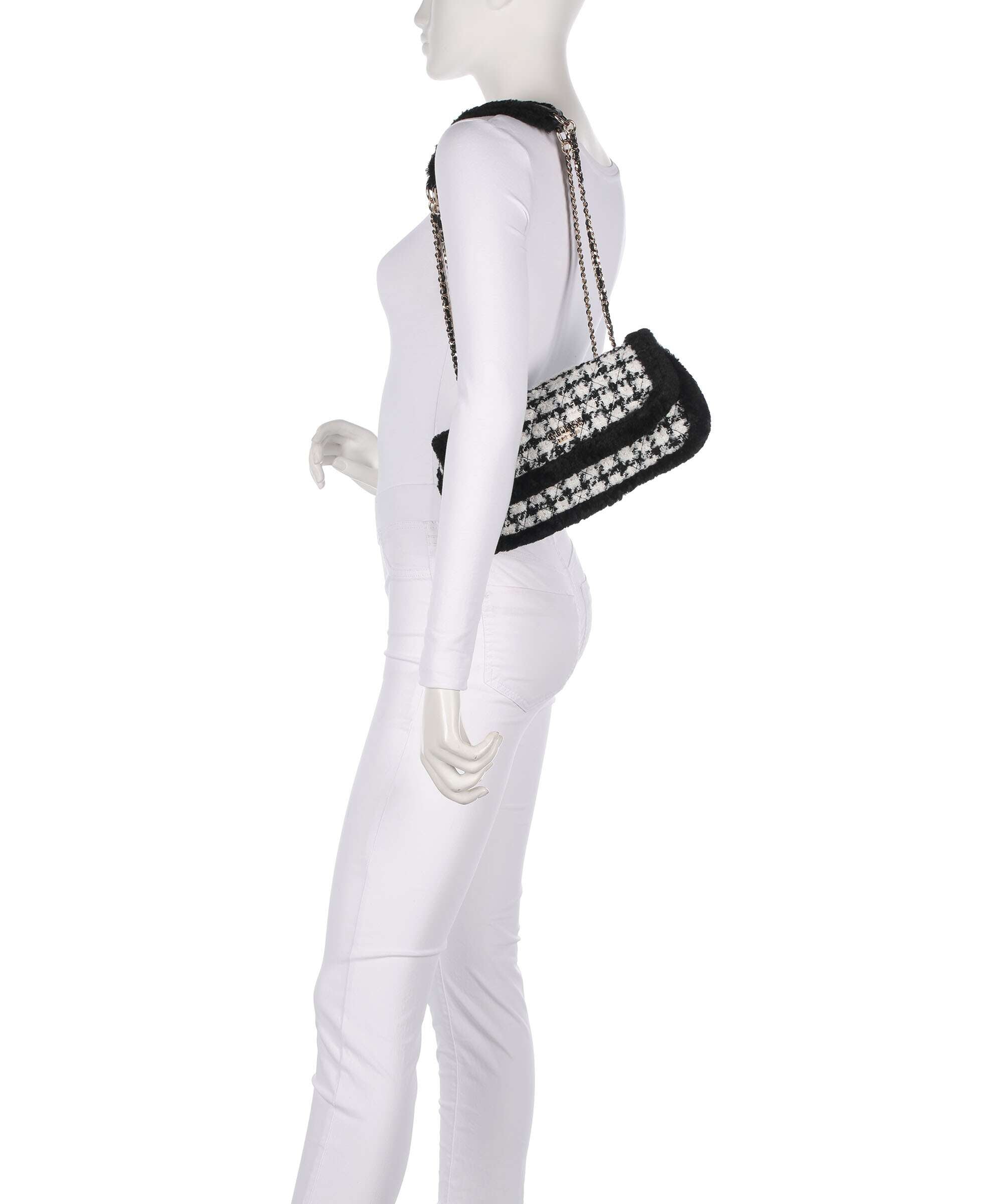 Guess Cristi Shoulder bag black multicolour
