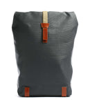 Brooks England Pickwick Cotton Canvas Large Sac à dos roll-top grey