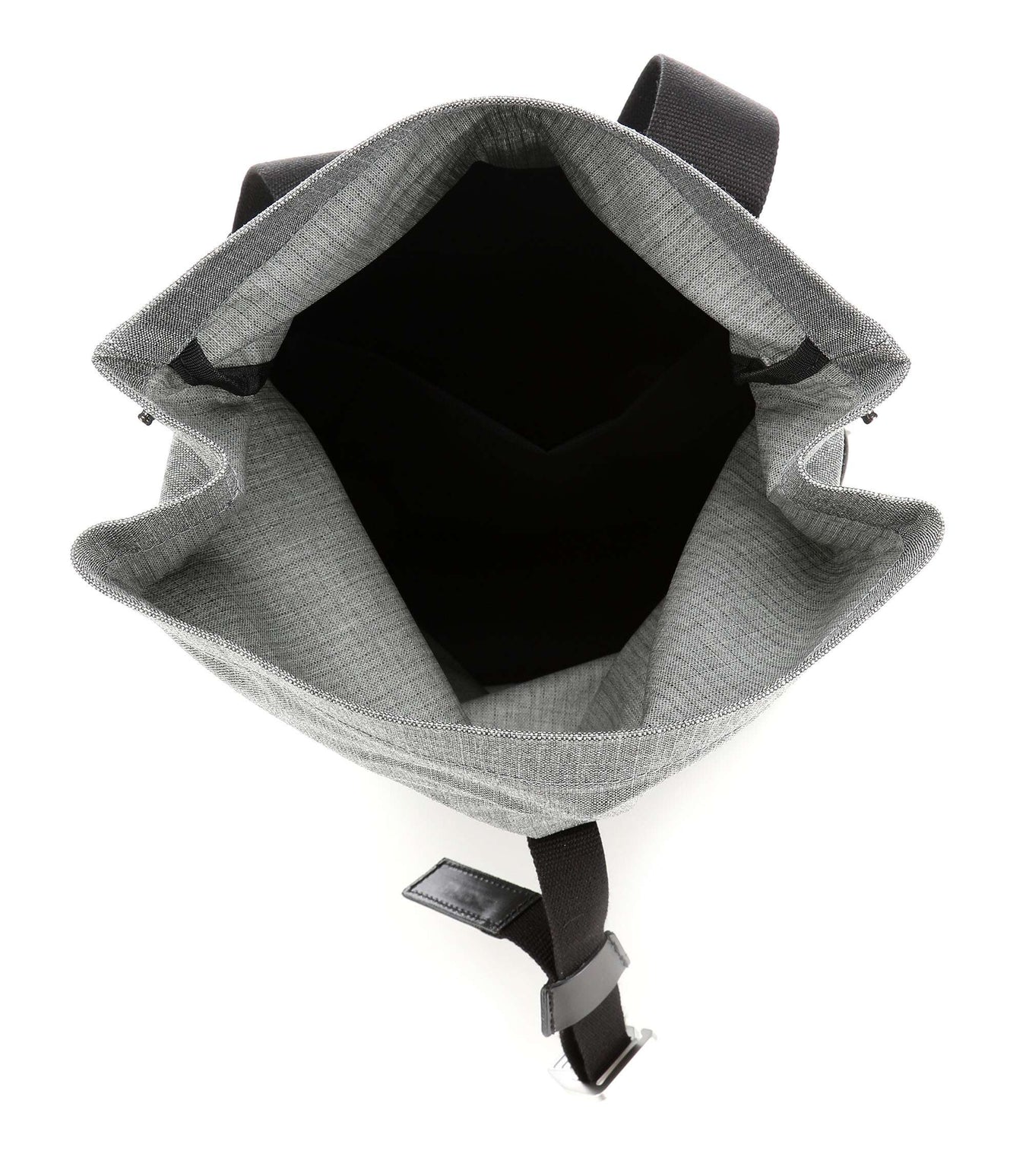 Brooks England Pickwick Small Tex Rolltop backpack grey