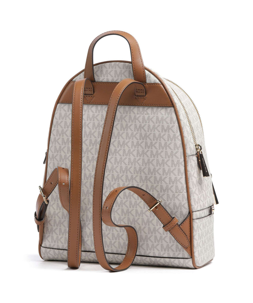 Michael Kors Rhea Zip Backpack vanilla