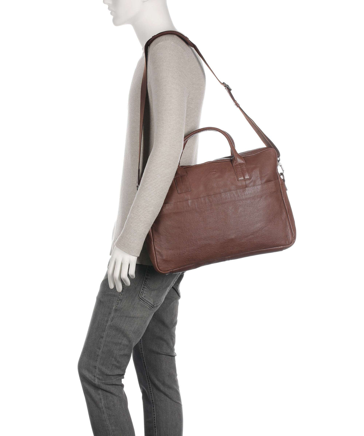 Still Nordic Damon Damon Briefcase brown