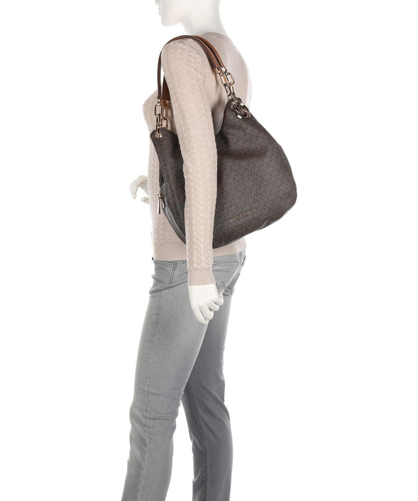 Michael Kors Lillie Hobo bag brown/acorn