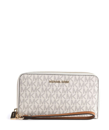 Michael Kors Jet Set Portafoglio vanilla