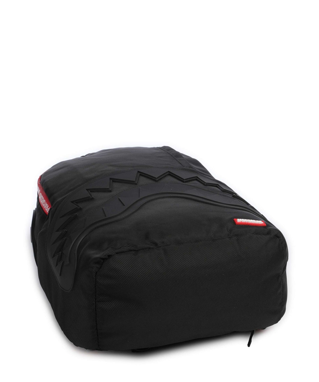 Sprayground Printed Zipper Shark Backpack black