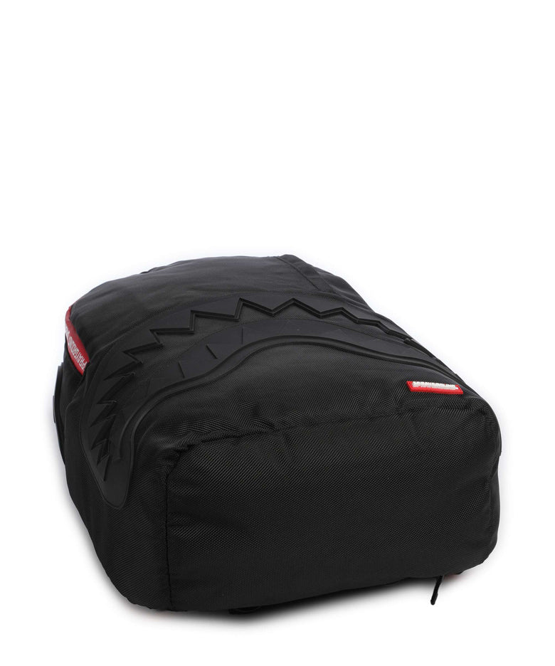 Sprayground Printed Zipper Shark Backpack black