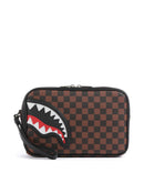 Sprayground Sawtooth Sharks in Paris Trousse de toilette brown