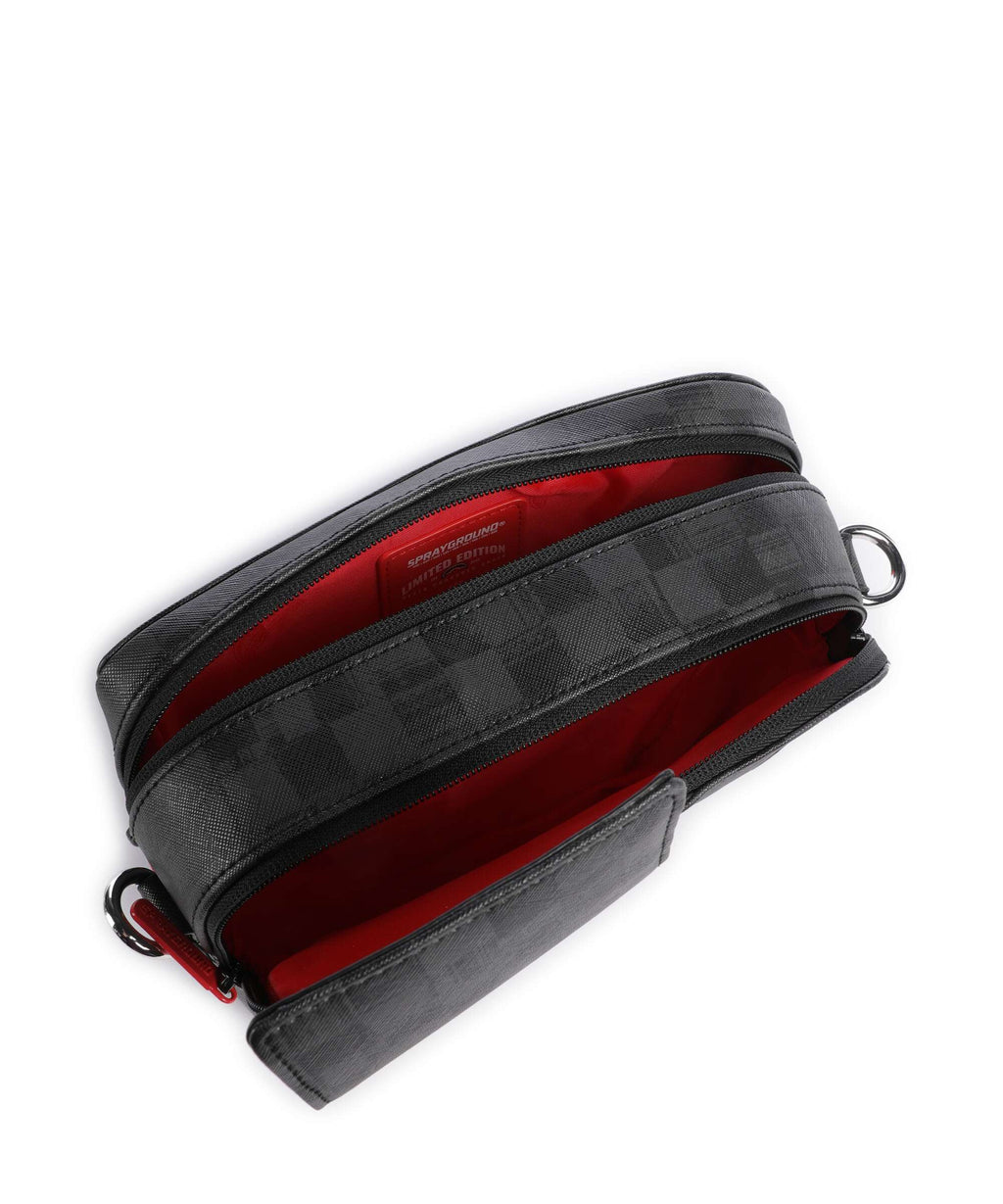 Sprayground Scribble Shark Sling bag multicolour