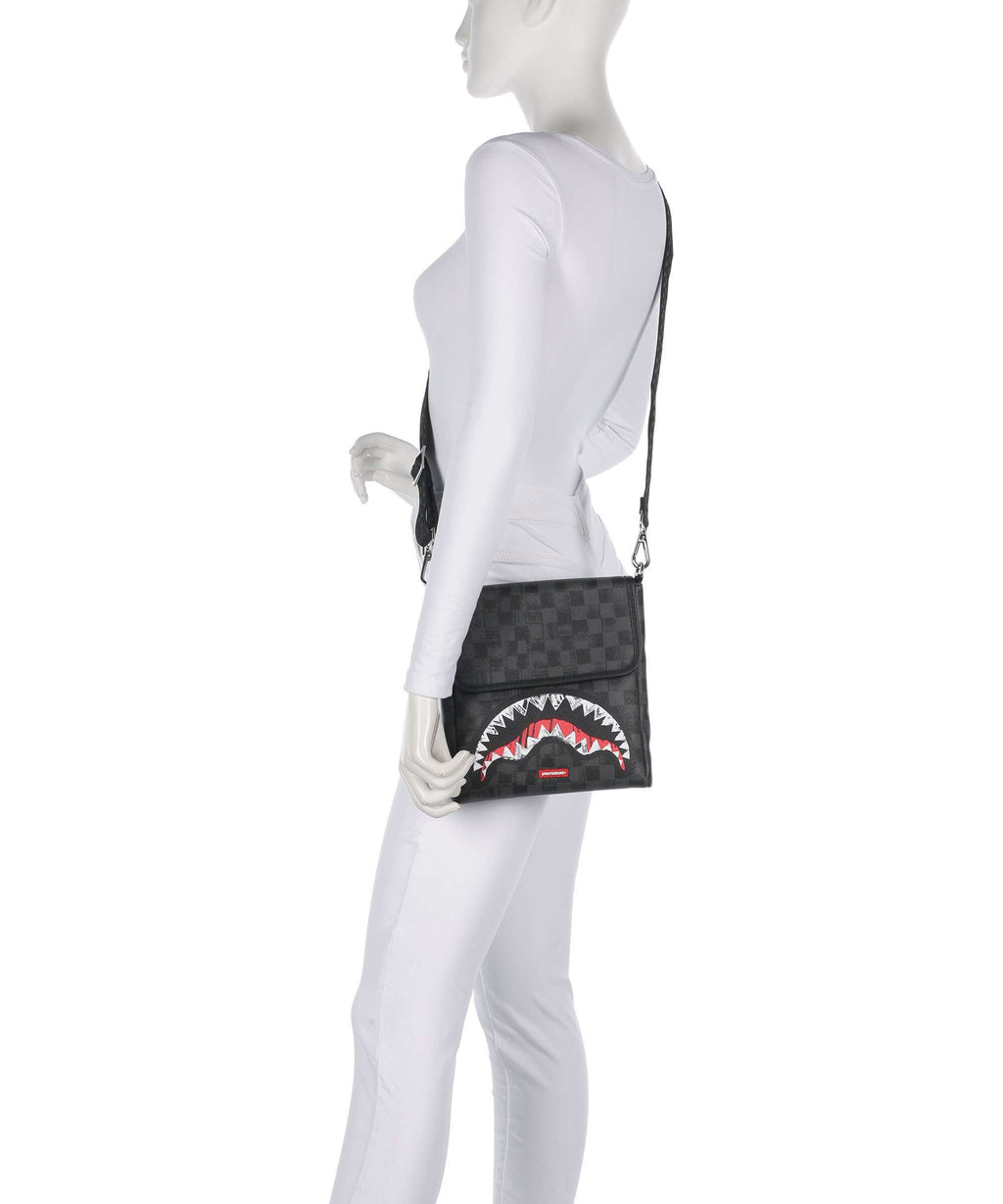 Sprayground Scribble Shark Crossbody bag multicolour